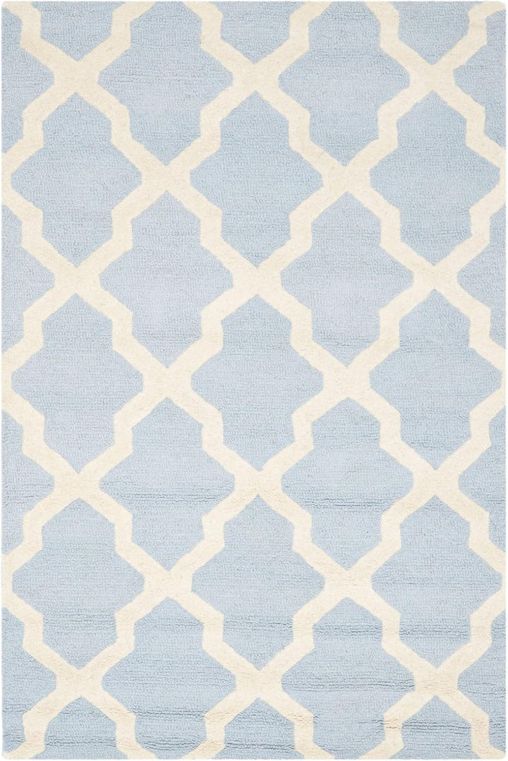 SAFAVIEH Spalier Teppich für Wohnzimmer, Esszimmer, Schlafzimmer - Cambridge Collection, Kurzer Flor