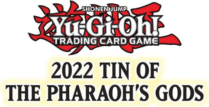 Yu-Gi-Oh Trading Card Game TIN of The Pharaoh's Gods – 1. Auflage – Deutsche Ausgabe Tin-Box (1 Box)