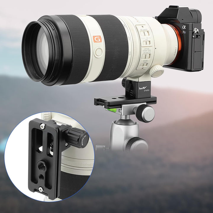 Haoge LF-S721 Objektivmanschette-Adapterring für Sony FE 70-200 mm F2.8 GM OSS SEL-70200GM und Sony