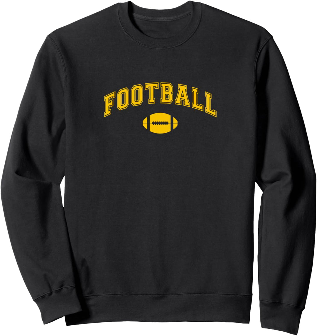 Vintage Football, distressed Sweatshirt