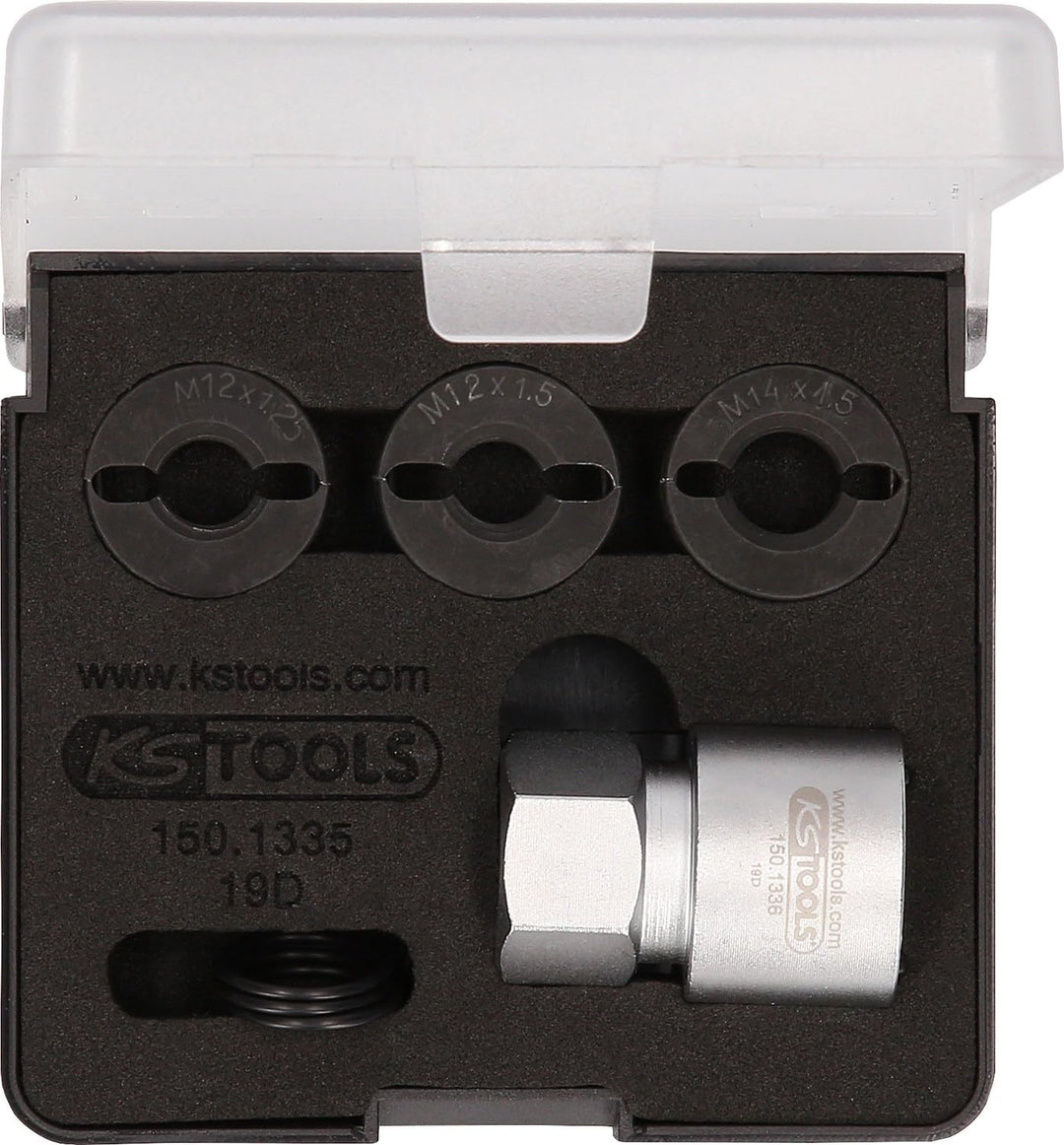 KS Tools 150.1335 Radbolzen-Gewindereparatur-Satz, 4-teilig