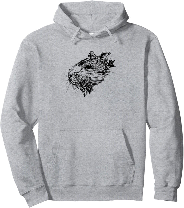 Kopf eines Dsungarischen Zwerghamster Pullover Hoodie