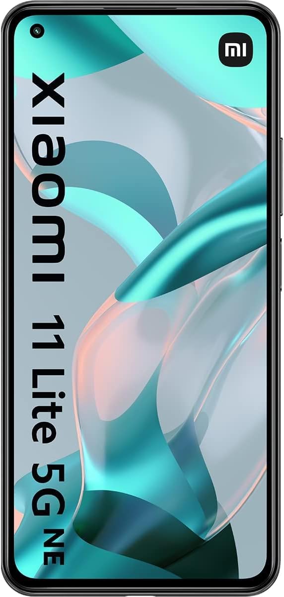 Xiaomi 11 Lite 5G NE - Smartphone 128GB, 6GB RAM, Dual SIM, Truffle Black, 6G+128GB