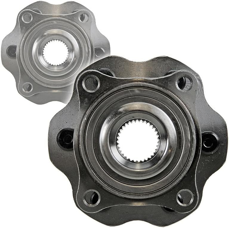 BESTPRICE 2x Radnabe vorne oder hinten Radlager Radlagersatz, Kompatibel mit NISSAN PATHFINDER III (