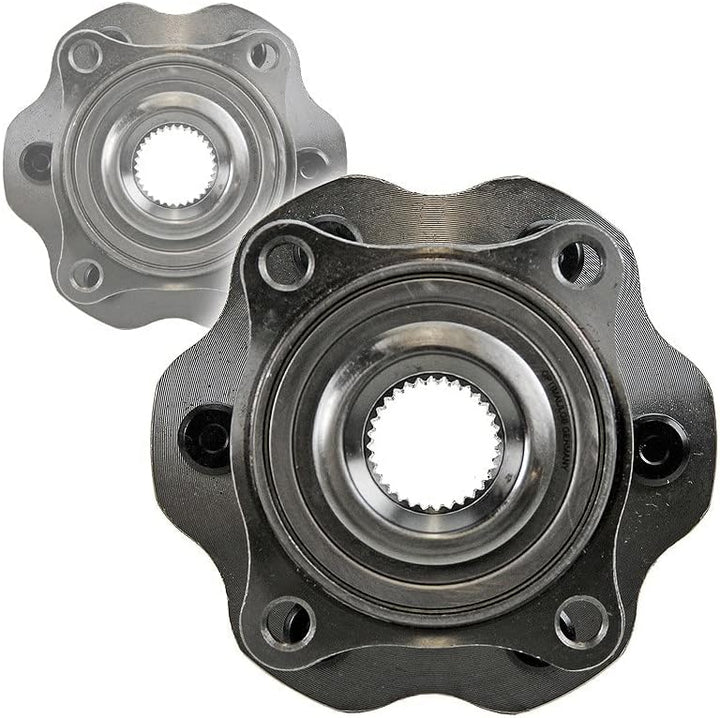 BESTPRICE 2x Radnabe vorne oder hinten Radlager Radlagersatz, Kompatibel mit NISSAN PATHFINDER III (
