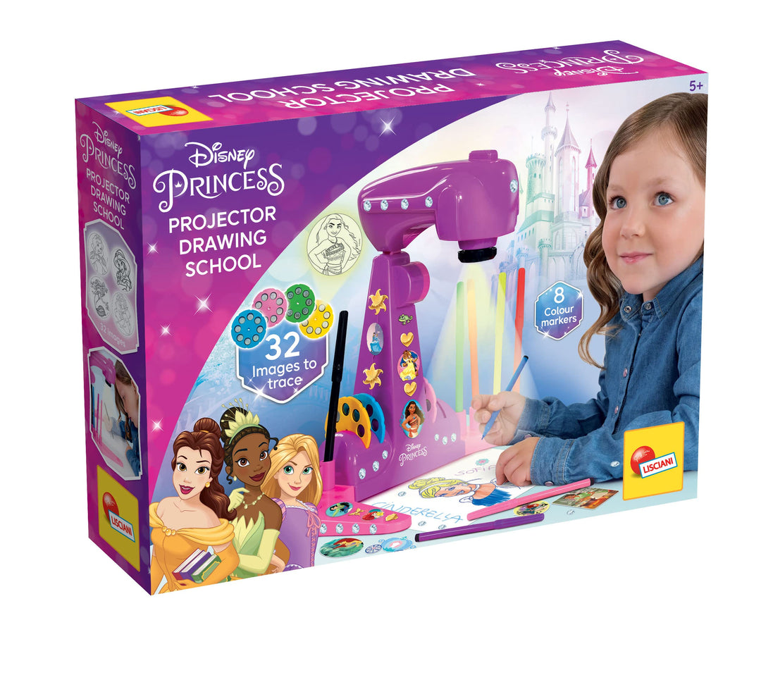 Lisciani Giochi - Princess Proiettore Drawing School - Projektions-Zeichenschule für Prinzessinnen -