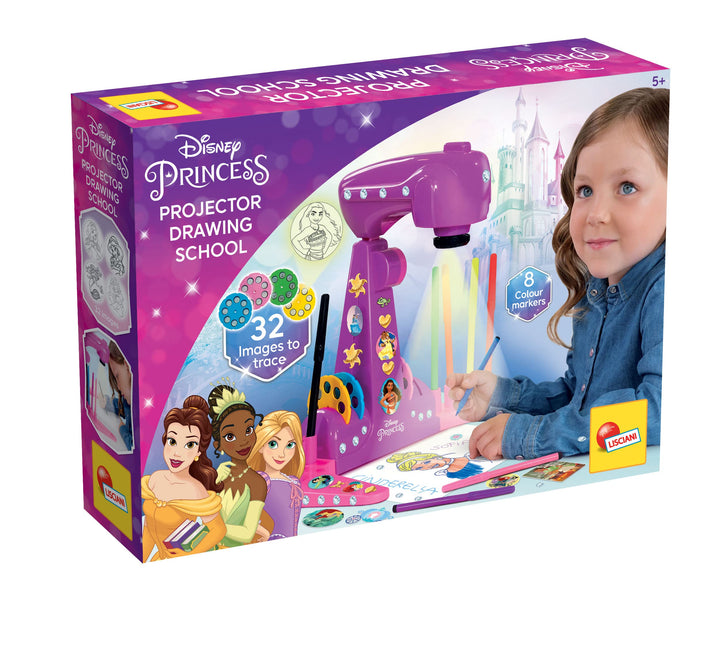 Lisciani Giochi - Princess Proiettore Drawing School - Projektions-Zeichenschule für Prinzessinnen -