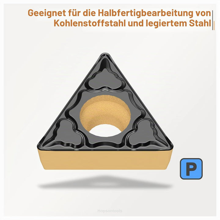 CDBP CNC Hartmetalleinsätzen 10 Stück Wendeplatten TCMT090204 TCMT1,8(1,5)1- universelle Stahlbearbe