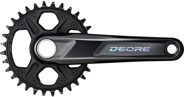 SHIMANO Deore FC-M6120-1 Kettenradgarnitur (12-Fach | 32 Zähne | 175mm | 2-teilig | ohne Lagerschale
