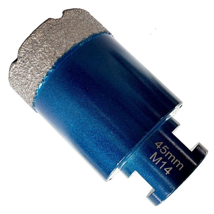 Profi Diamant Fliesenbohrkrone 45mm | Premium Qualität | Nutzlänge 4 cm | Winkelschleifer/Bohrmaschi