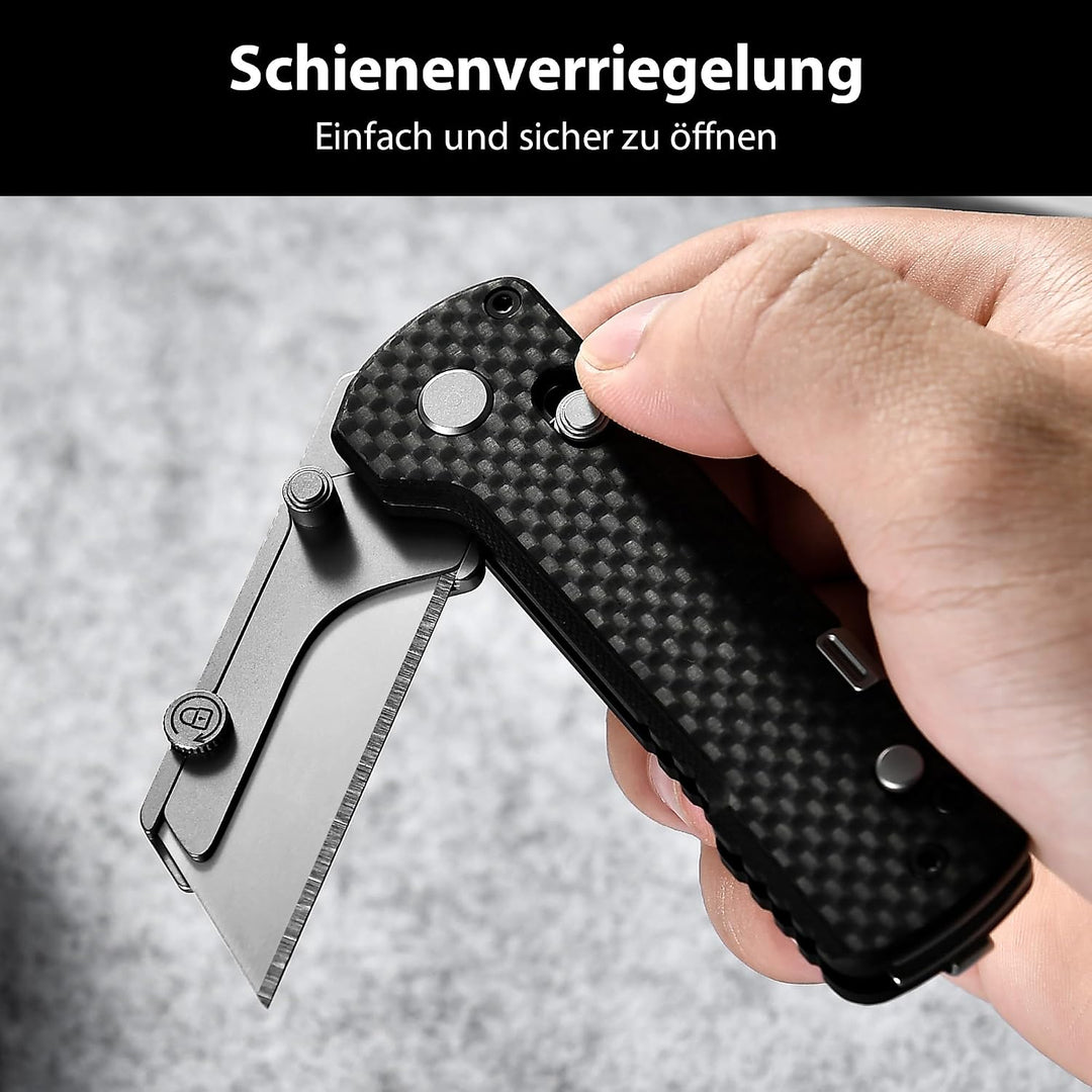 OKNIFE U1 Pro Multifunktionsmesser – Klappbares Universalmesser mit Klappschraubendreher, Schnellwec