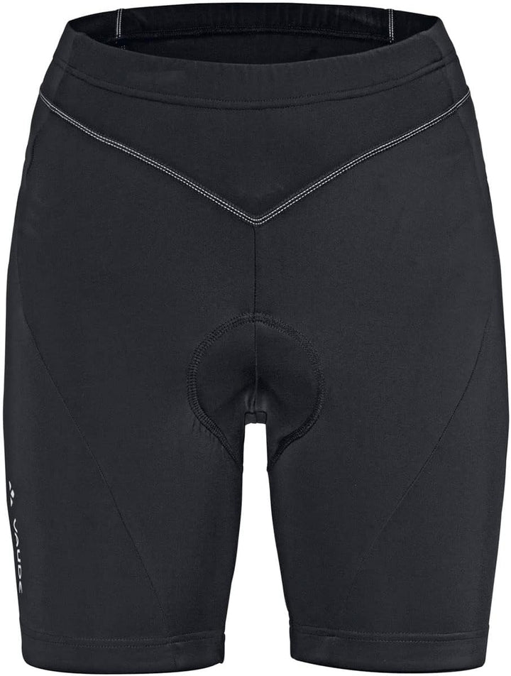 VAUDE Active - Fahrradhose Damen gepolstert - Radlerhose 48 Black Uni, 48 Black Uni