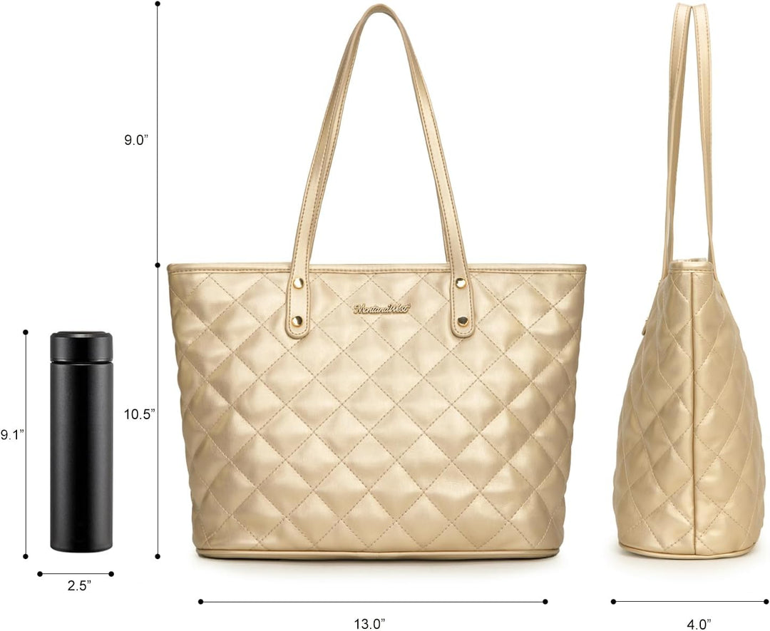 Montana West Tragetasche für Damen, grosse Geldbörsen und Handtaschen, modische Umhängetasche, Hobo-