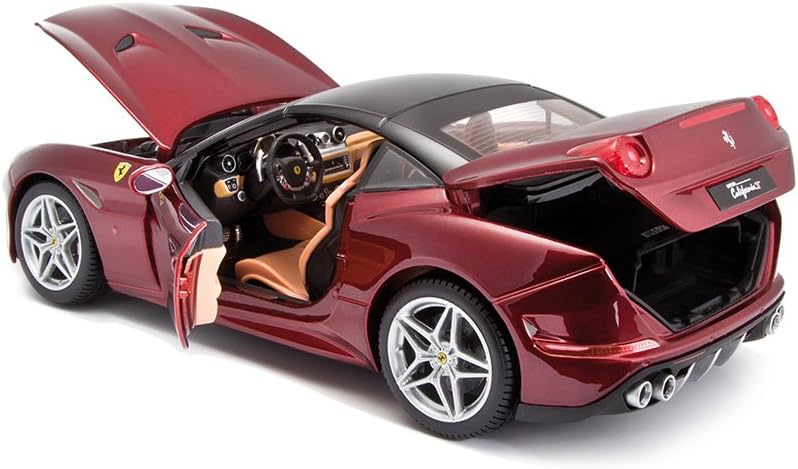 Bburago 15616902R - Ferrari California T (Closed Top), rot