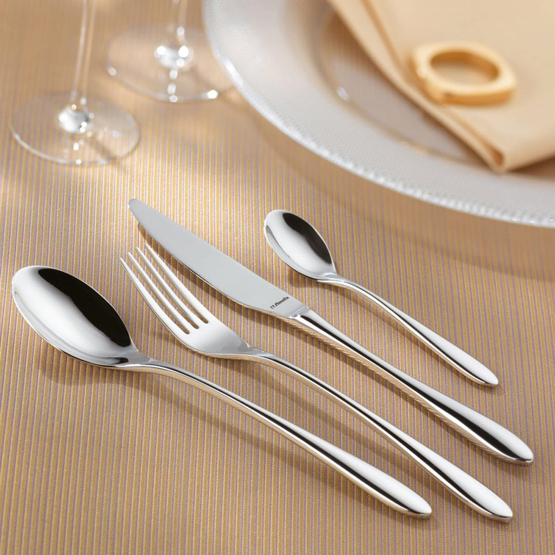 Set mit 12 Gabeln aus Edelstahl 18/10, Stärke 2,5 mm, Länge 216 mm Kuba, Kuba
