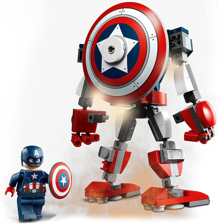 LEGO 76168 Super Heroes Captain America Mech Single, Single