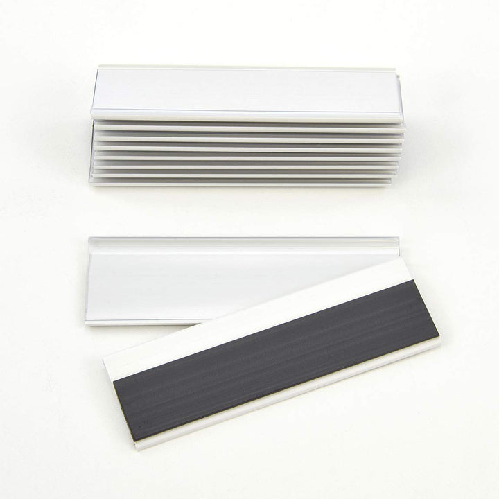 Magnetische Etikettenhalter für Einstecketiketten 500 mm Breit/Tickethalter/Etiketten Halter (18 mm