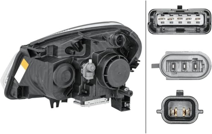 HELLA 1EF 238 042-121 Xenon/Halogen-Hauptscheinwerfer- ECE - für Rechtsverkehr - vorne rechts, recht