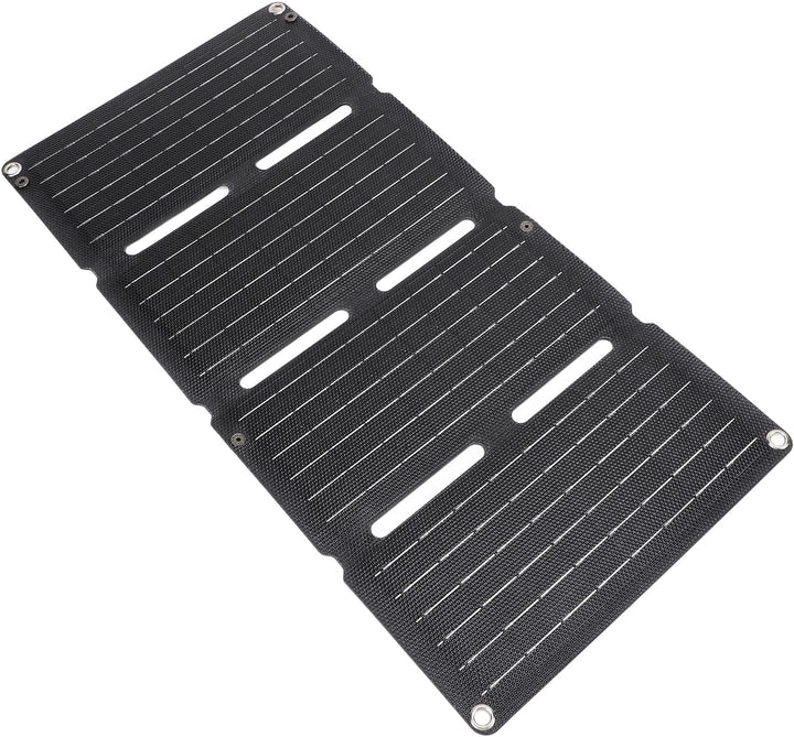 80 W Faltbares Solarpanel-Ladegerät mit 12 V, 5 V Schnellladung, QC, Dual-USB-Ausgang für Handys, Ta