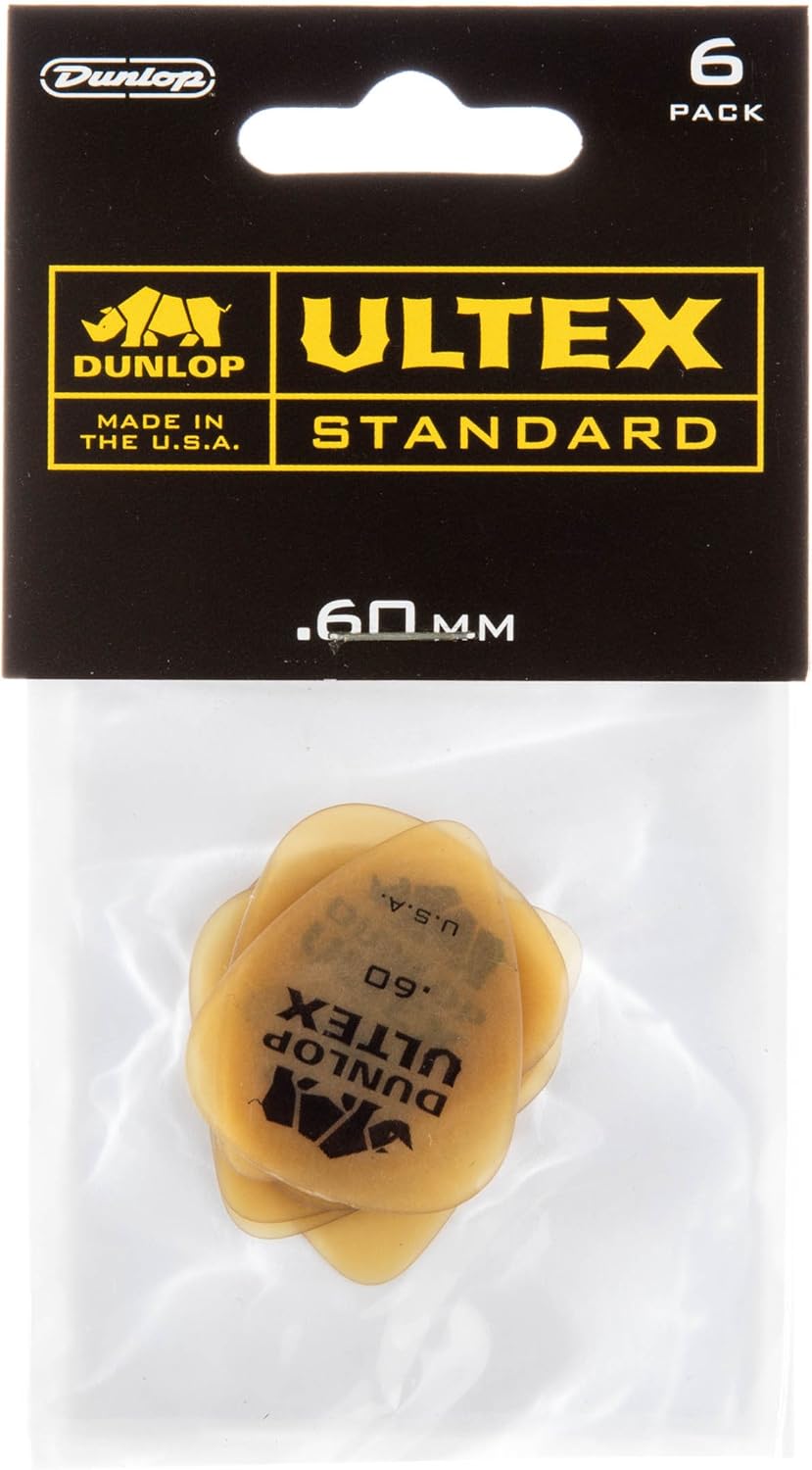 Médiators Jim Dunlop 0,60mm Ultex 0,60mm sachet de 72 Sachet de 72 0,60mm, Sachet de 72 0,60mm