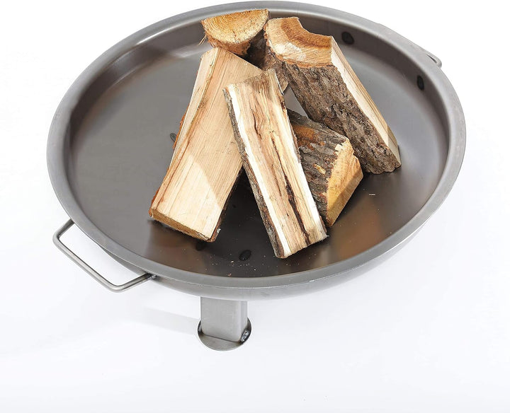 Czaja Stanzteile Feuerschale Kiel Ø 60 cm - mit verstärktem Rand - Feuerschalen für den Garten, Terr