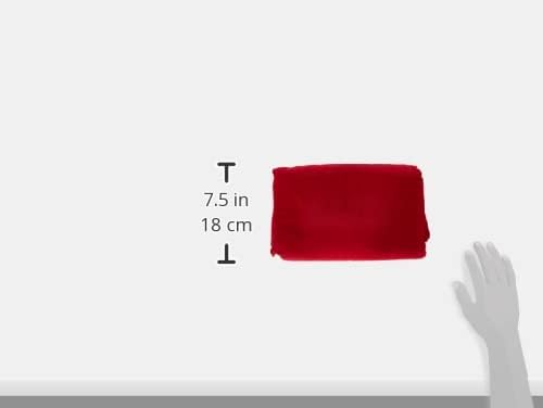 Soleil d'ocre Bezug Bettcouch Baumwolle Panama rot, Rot