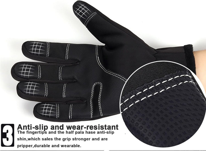 Elektrische Heizhandschuhe | USB-aufladbare Touchscreen-Heizhandschuhe,3 Stufen Heizmuffen Für Damen
