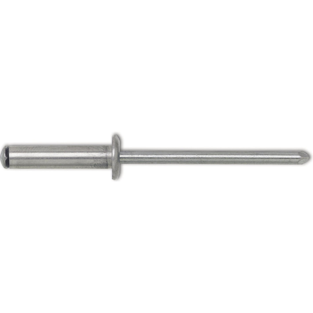 GESIPA Spreizniete Flachrundkopf Aluminium mit Stahldorn,4.8 x 14 mm, 250 Stück,1433743