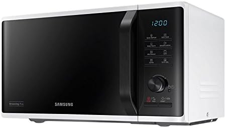 Samsung MG23K3515AW Mikrowelle (Grill-Mikrowelle, 23 l, 1250 W, Drehknöpfe, weiss, schwarz, 1100 W)