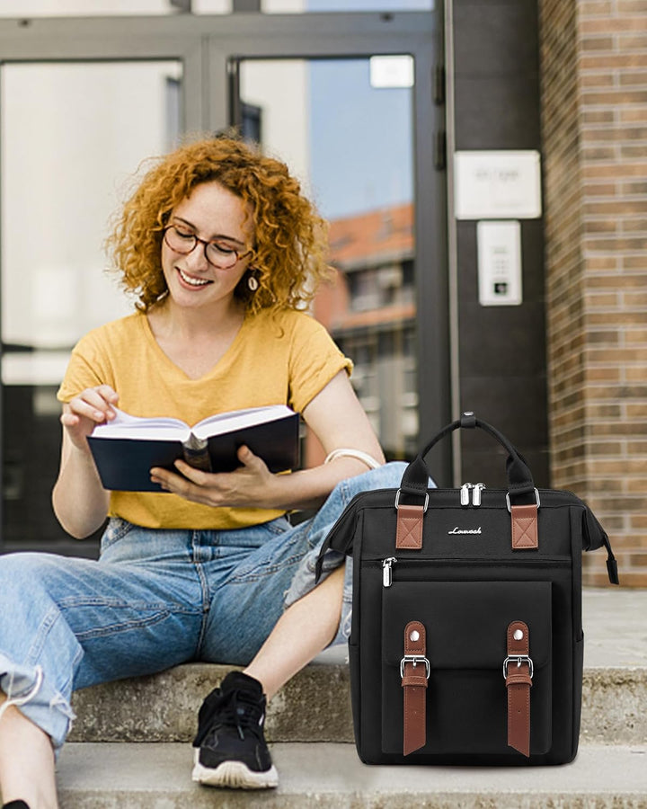 LOVEVOOK Rucksack Damen Klein, Wasserdicht Kleiner Rucksack Damen-rucksackhandtaschen Cityrucksack,