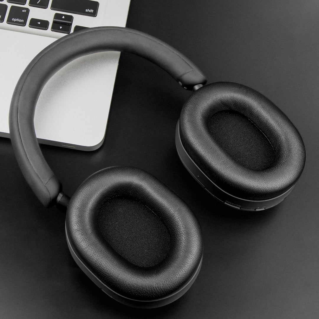 SOULWIT Lammfell Ersatzpolster Ersatz Ohrpolster für Sony WH-1000XM5 (WH1000XM5) Geräuschunterdrücku