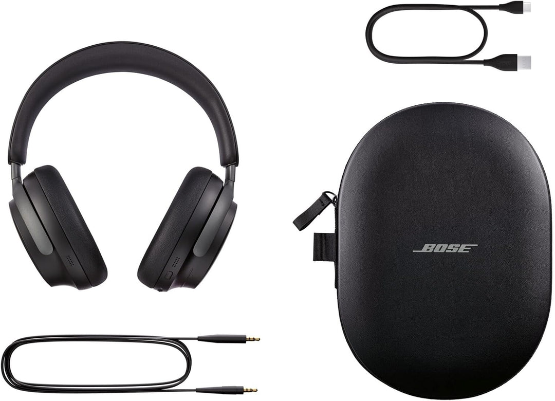 Bose QuietComfort Ultra Kabellose Kopfhörer mit Noise-Cancelling für räumlichen Klang, Over-Ear-Kopf