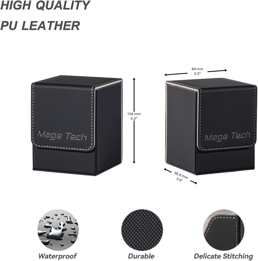 Mage Tech Adventurer [Hero] Modulare Deckbox - passt für 99 doppelt gesleevte Karten - Avatar-Halter