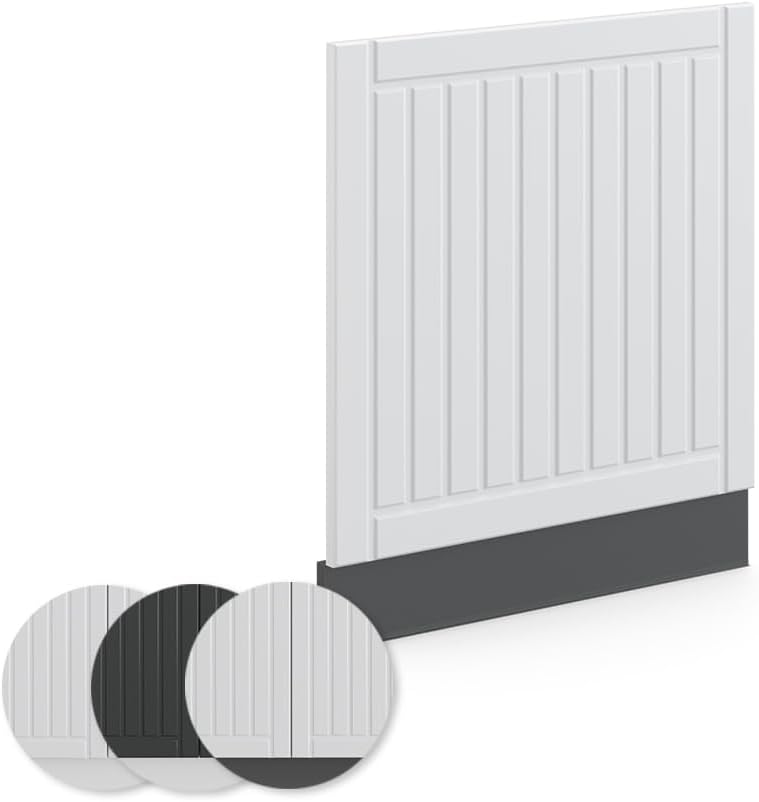 Vicco Frontblende Fame-Line, Anthrazit/Weiss, 60 cm ohne Arbeitsplatte