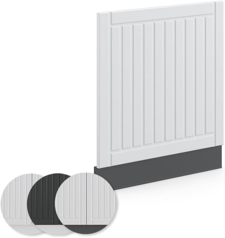 Vicco Frontblende Fame-Line, Anthrazit/Weiss, 60 cm ohne Arbeitsplatte