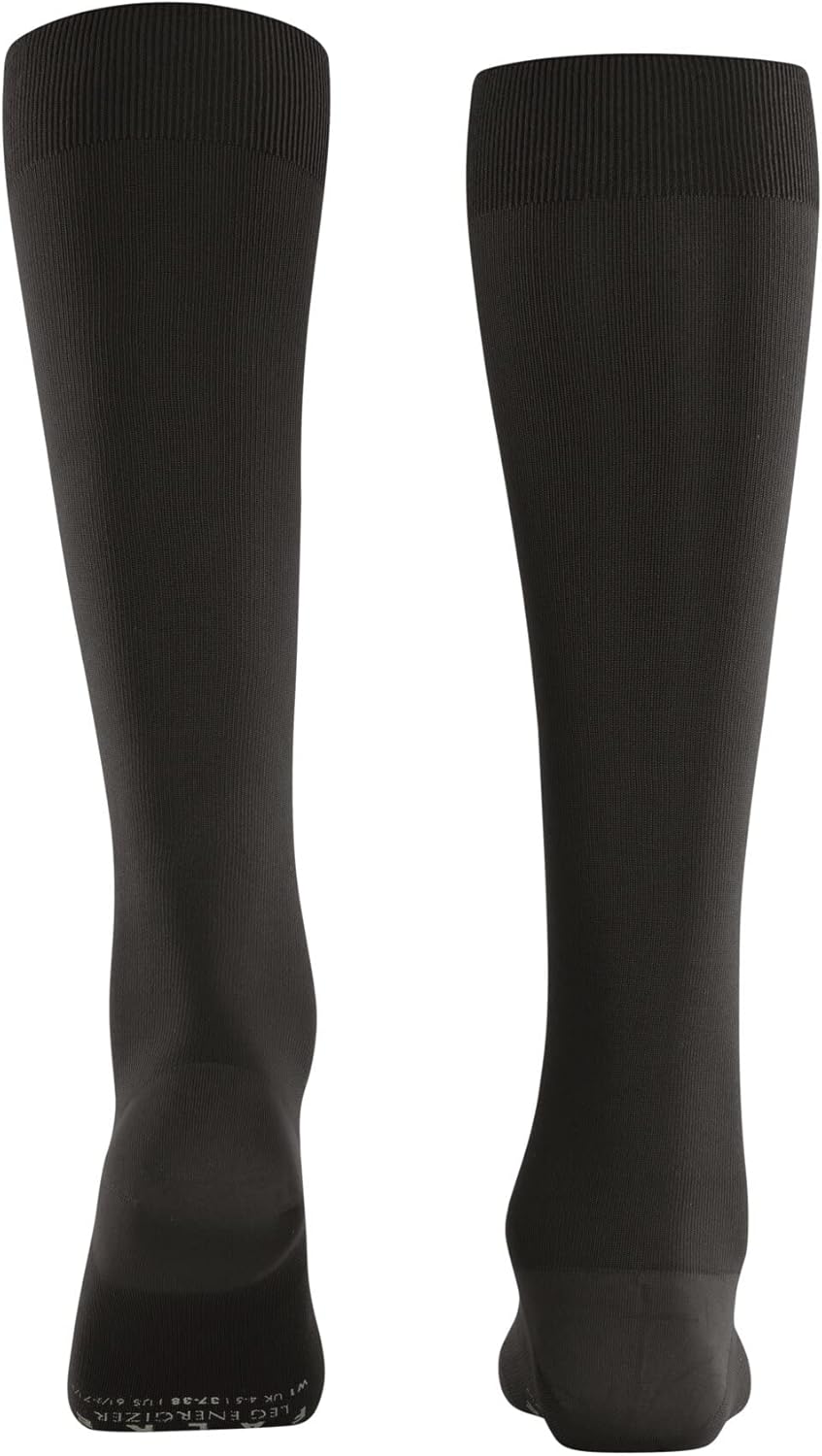 FALKE Lufthansa Travel & Comfort Damen Energizer Kniestrümpfe mit Kompression druckfreier Komfortbun