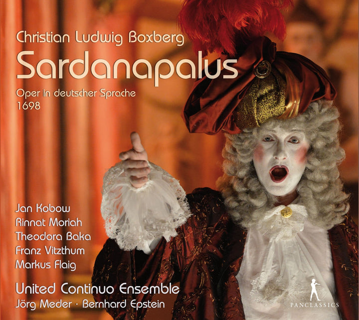 Boxberg: Sardanapalus (Oper in dt. Sprache 1698), Audio-CD