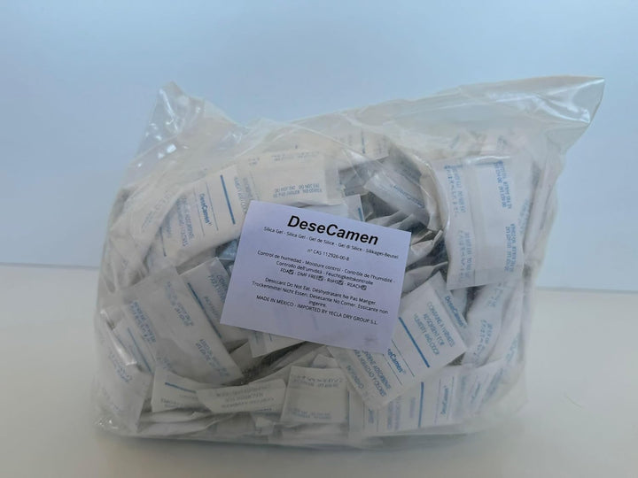 DeseCamen – Silikagel-Päckchen - Trockenmittel – Luftentfeuchter – Feuchtigkeitsabsorber – ungiftig