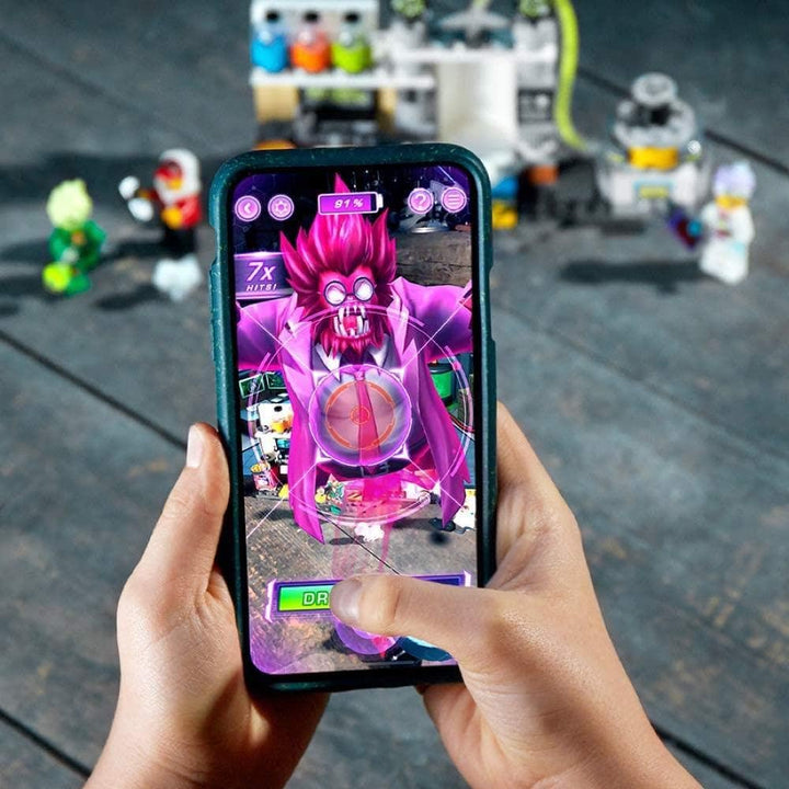 LEGO Hidden Side 70418 J.B.’s Geisterlabor, Spielzeug für Kinder mit Augmented Reality Funktionen
