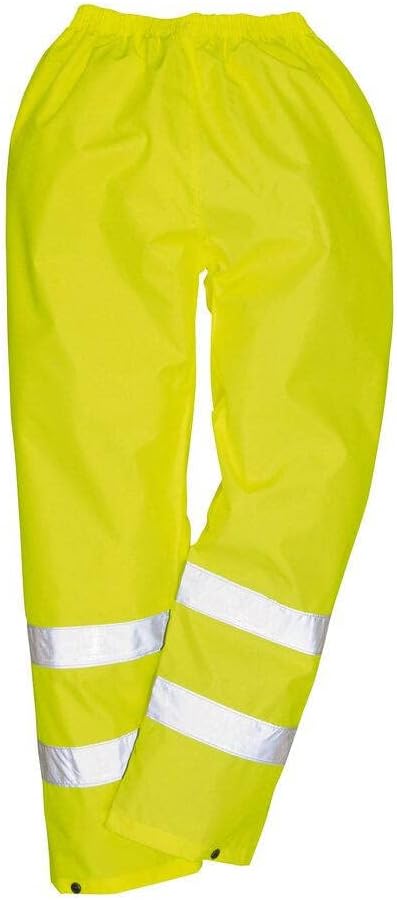 Portwest Regen Warnschutzhose, Grösse: XS, Farbe: Gelb, H441YERXS gelb XS, gelb XS