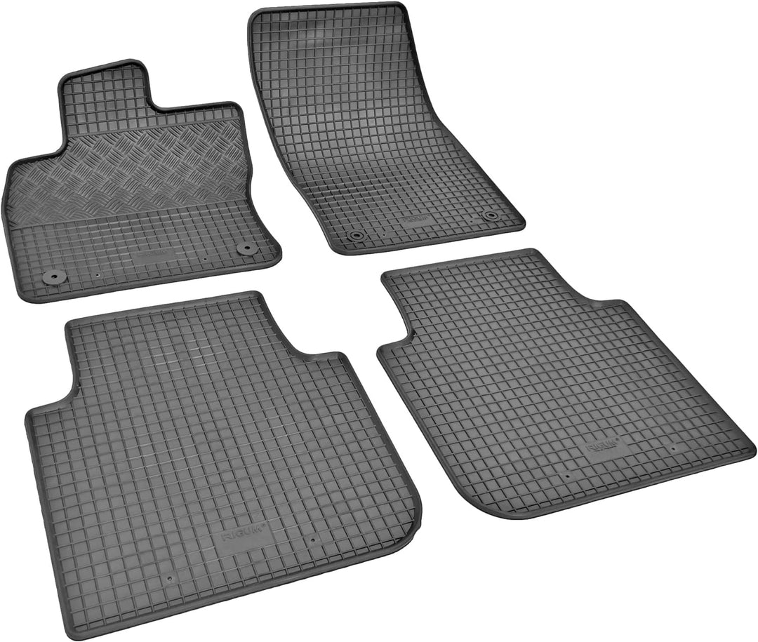 Passgenaue Kofferraumwanne und Gummifussmatten geeignet für Seat Tarraco ab 2018 + Gurtschoner