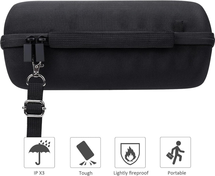 co2CREA case Harte reiseschutzhülle Etui Tasche für Logitech Creators Blue Yeti/Yeti X/Yeti Pro USB-