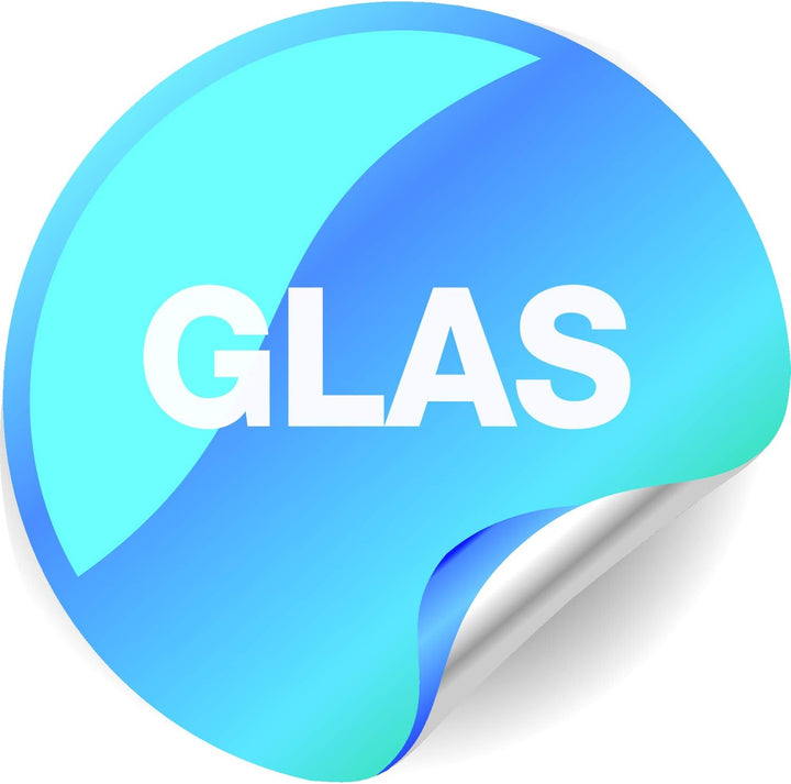 Bodenführung Glas, 8 - 12,76 mm, Aluminium silber ; 1 Stück, Silber