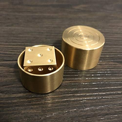 SUMAG Magietricks Super Mental Die (Messing) Magic Tricks Magier Close Up Illusions Gimmick Prop Met