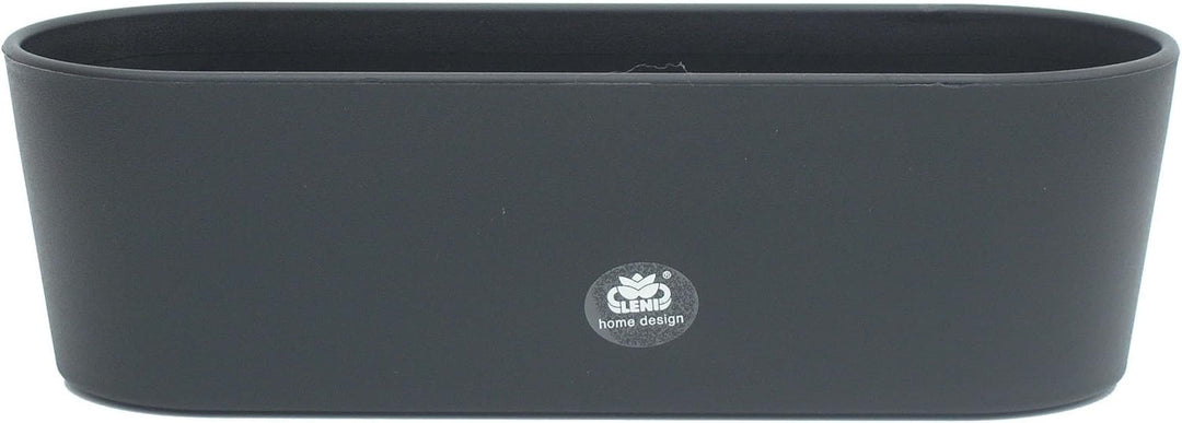 Set7 7 teilig Kunststoff Flori Pflanzschale schwarz für Hydrokultur L 51.0 cm B 18.5 cm H 15.0 cm, L