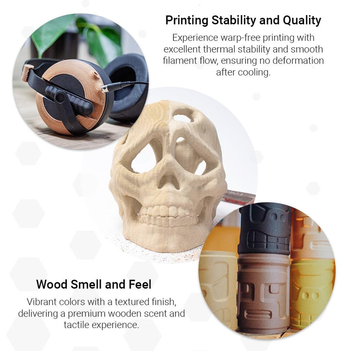 FormFutura - EasyWood (Cedar, 1.75mm, 4500 gram) Cedar 4500 gram 1.75mm, Cedar 4500 gram 1.75mm