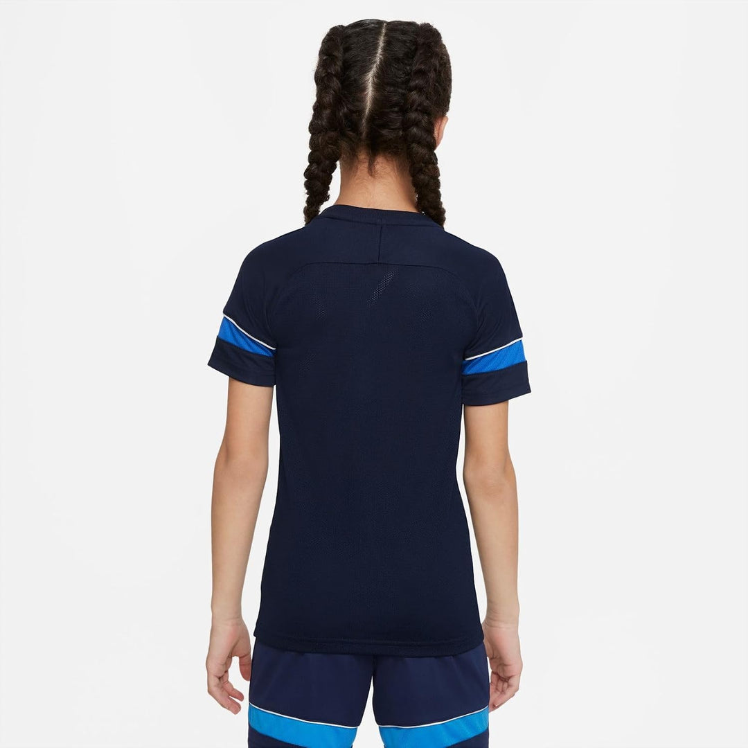 Nike Unisex Kinder Y Nk Dry Acd21 Trk Jkt Jacke 7 Jahre Obsidian/White/Royal Blue/White, 7 Jahre Obs