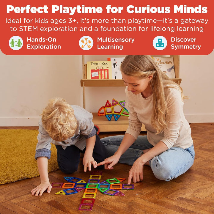 Magformers Cube House Frog 20-Piece Magnetic Construction Toy. STEM Set with Magnetic Shapes and Acc