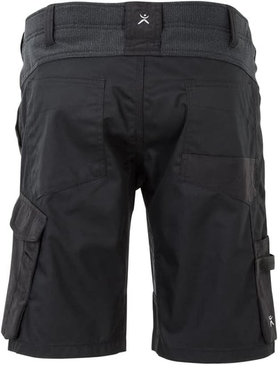 Planam Norit Damen Shorts in vielen Farben und Allen Grössen Grau/Schwarz XS, Grau/Schwarz XS