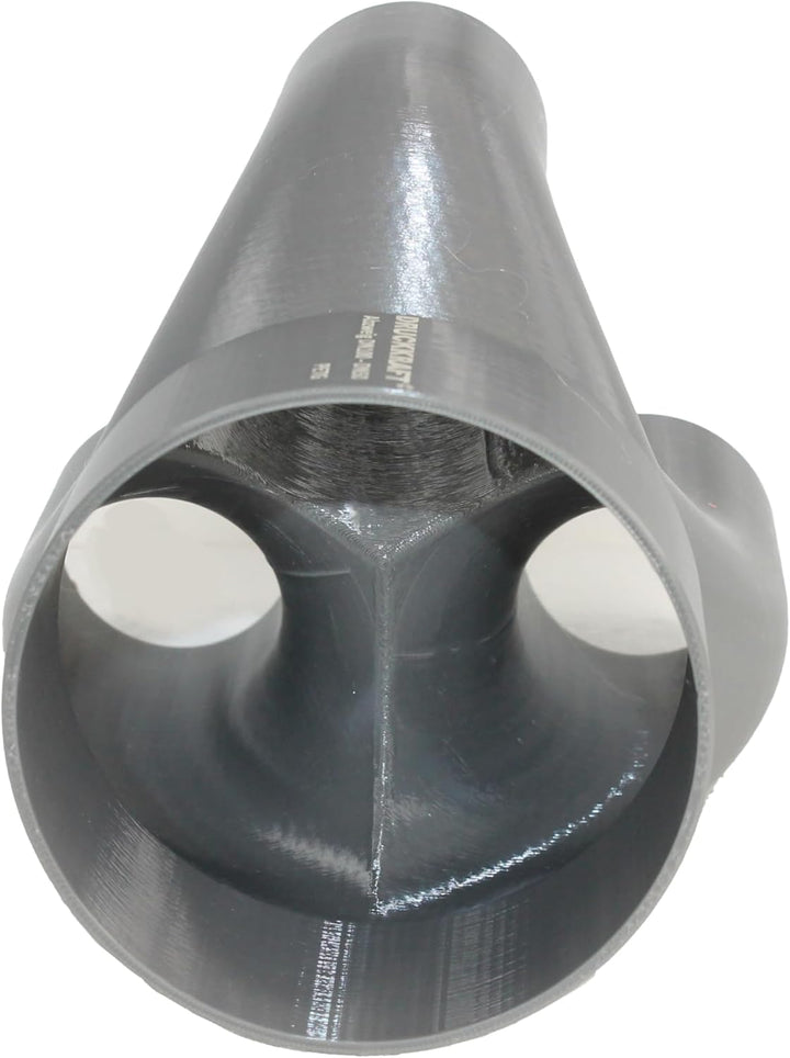 DRUCKKRAFT 3-Wege Abzweig Rohr DN110 - DN50 | Abzweigstück | Y-Verteiler | Absauganlage | Rohrverbin